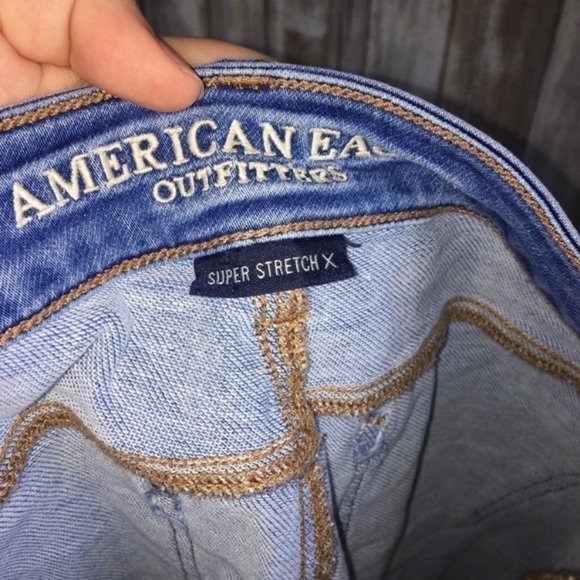 American Eagle Medium Wash Super Stretch X Jegging - Picture 9 of 9